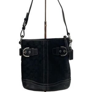 Coach Black Shoulder Bag